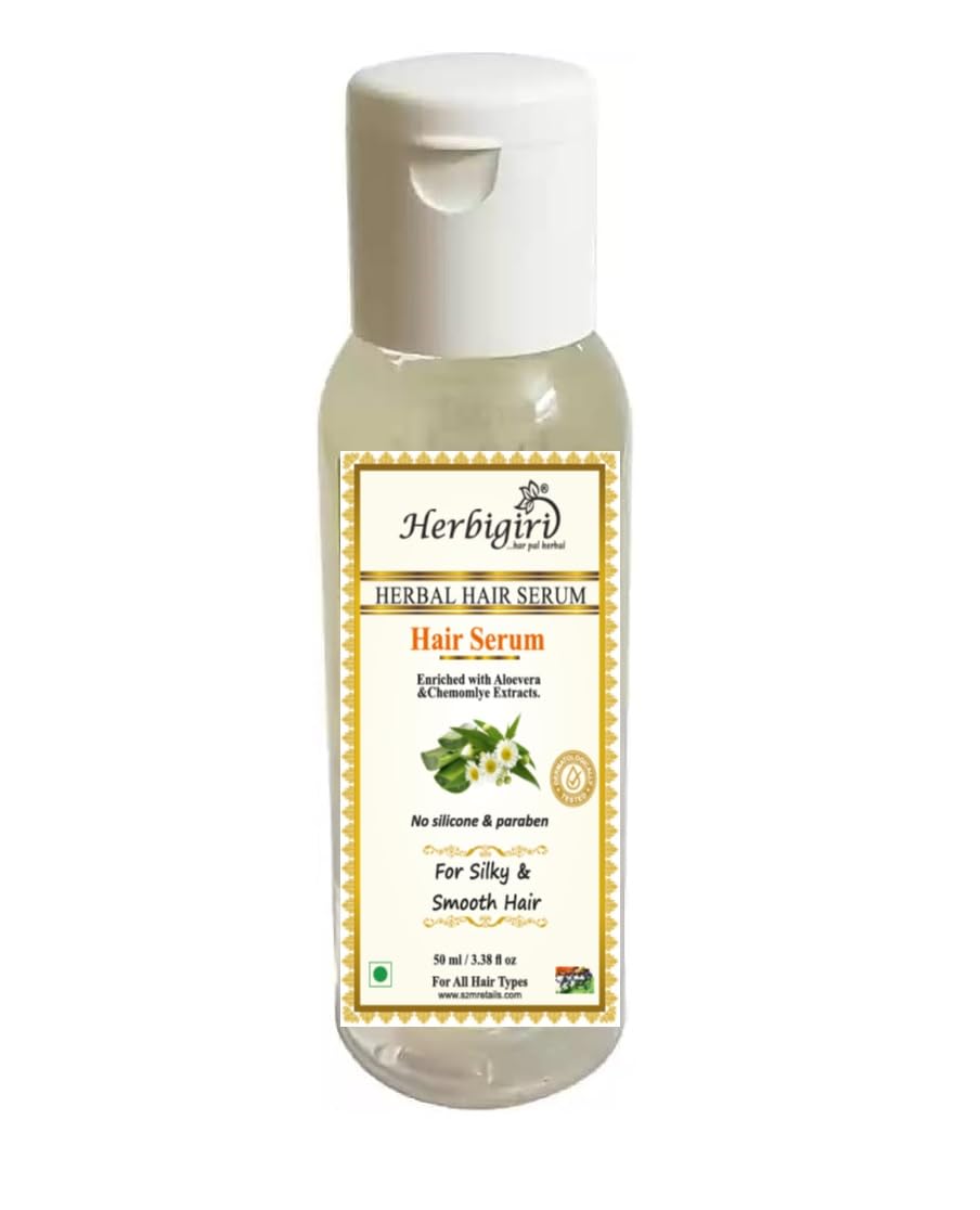 Khadi Herbal Herbigiri Herbal Hair Serum For Silky And Smooth Hair, 50Ml