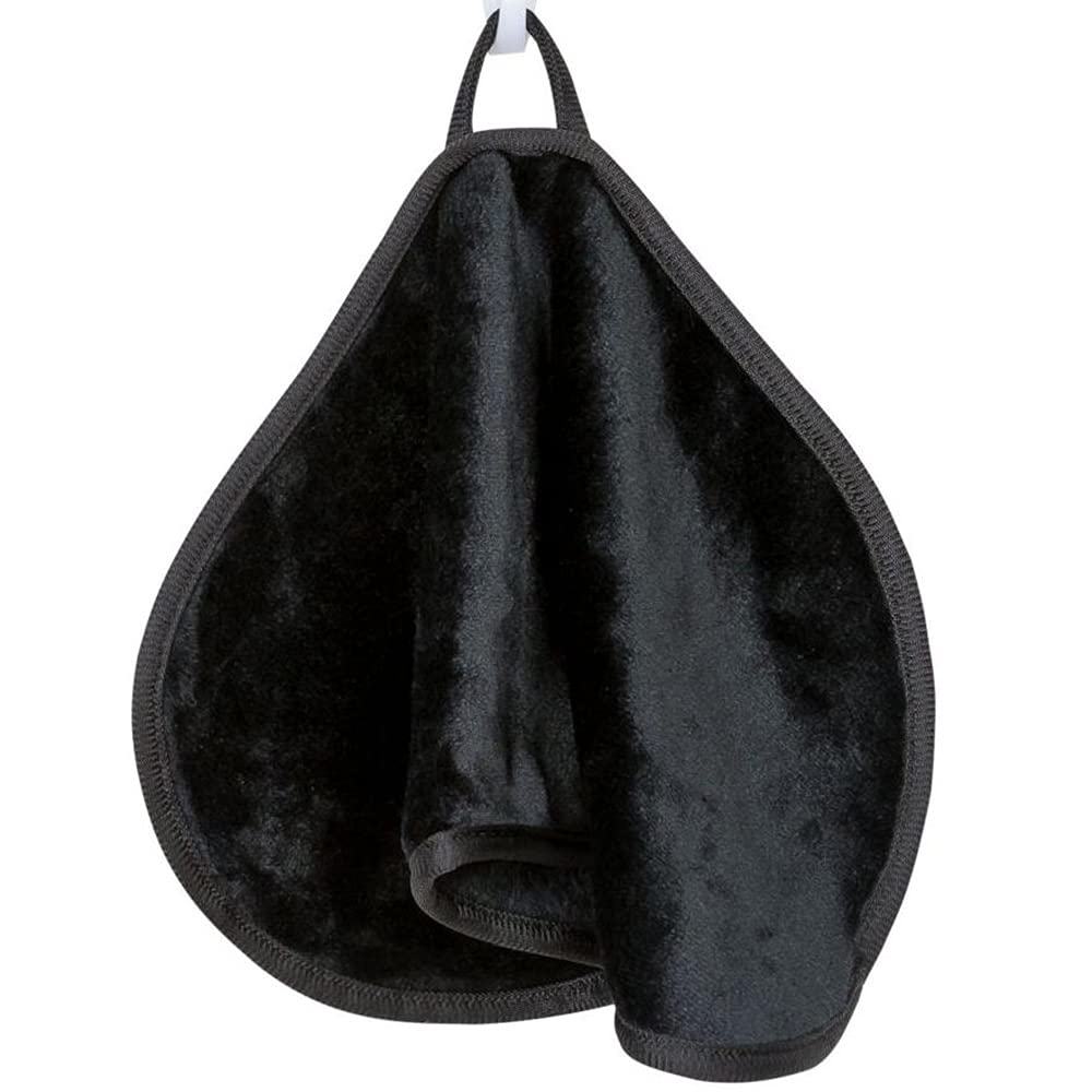 Makeup Remover Cloth Cleansing Towel - Chemical Free - Move Makeup Instantly With Just Water (3 Black)
