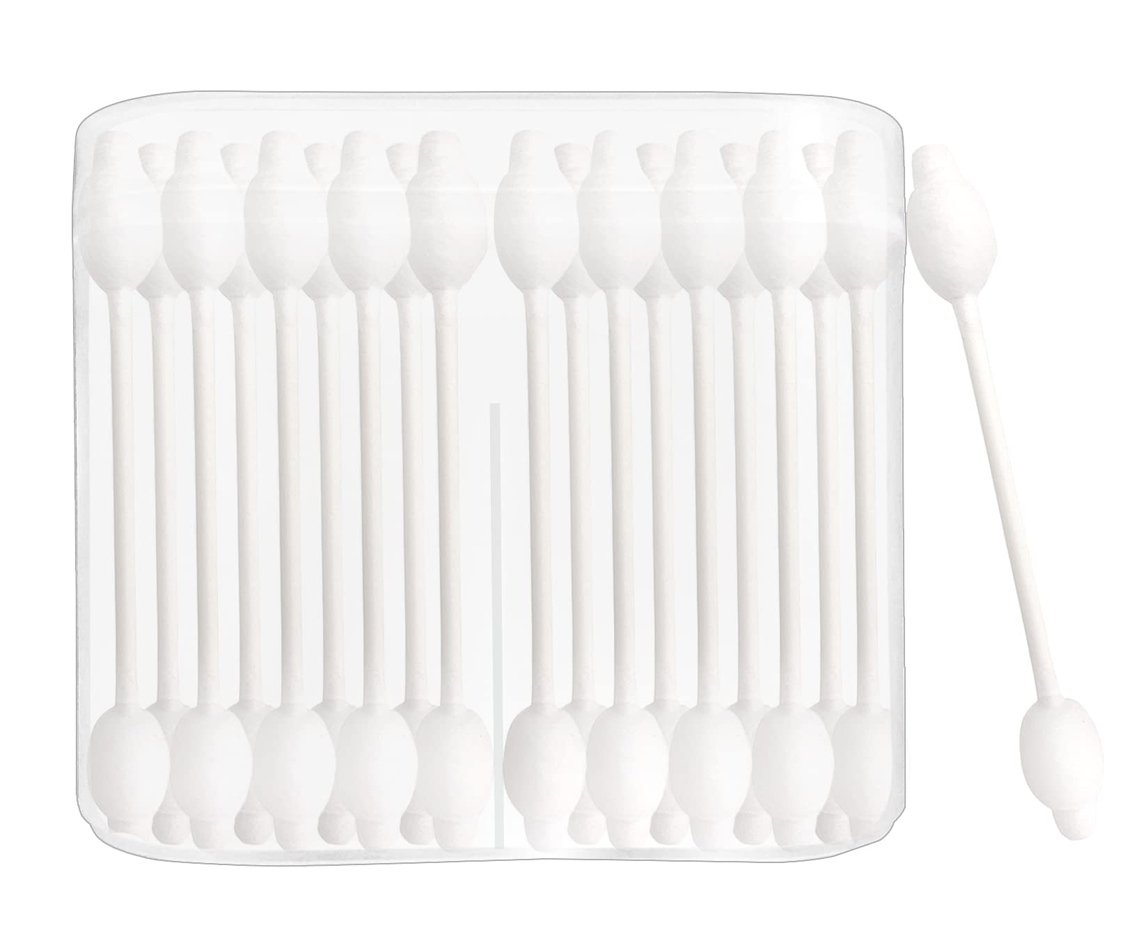 2 Packs Safety Cotton Swabs with Large Tip, Baby Cotton Buds 160pcs