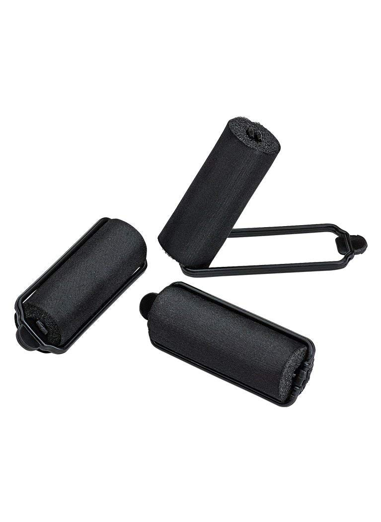 satin roller curler jumbo size hair accessories, jumbo