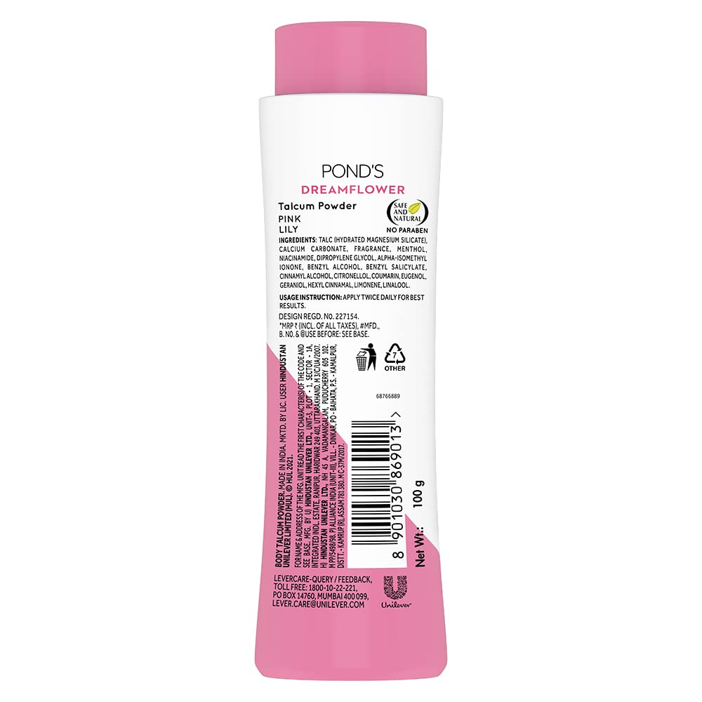 Ponds Dream Flower Magic Talc 100Gm