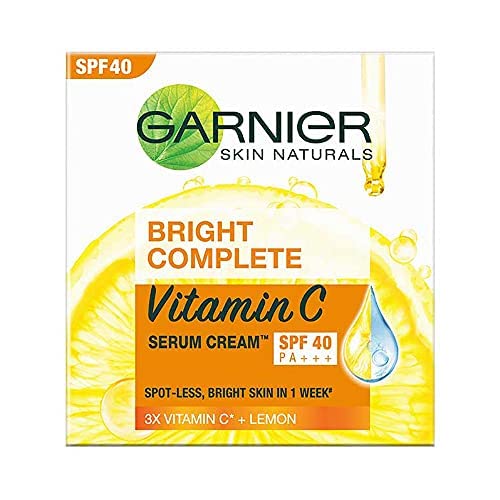Garnier Skin Natural Bright Complete Vitamin C Fairness Serum Cream, 45G
