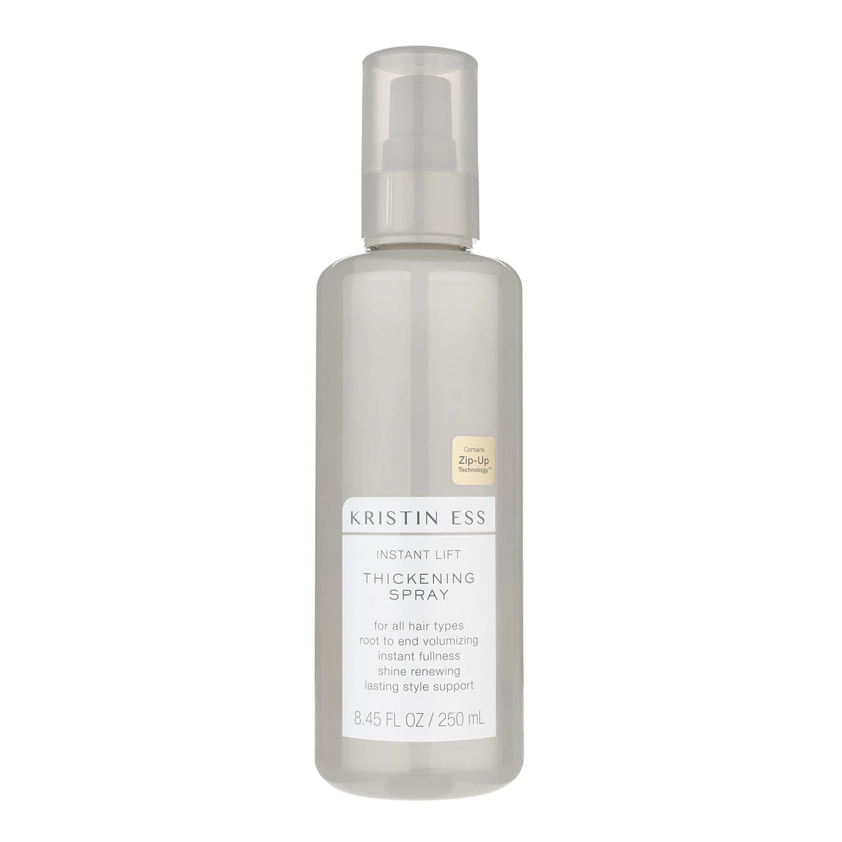 Kristin Ess Hair Instant Lift Thickening Spray for Volume + Fullness on Fine Hair, Shine Renewing, Style Support, Sulfate and Pa