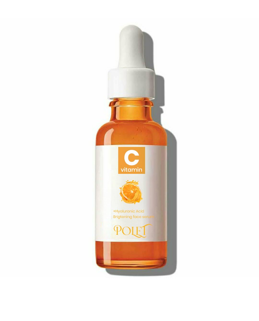 Polet Vitamin C Face Serum, Brightens Dull Skin, Antiaging Formula, Improves Hydration, Removes Pigmentation, Powerful Antioxid