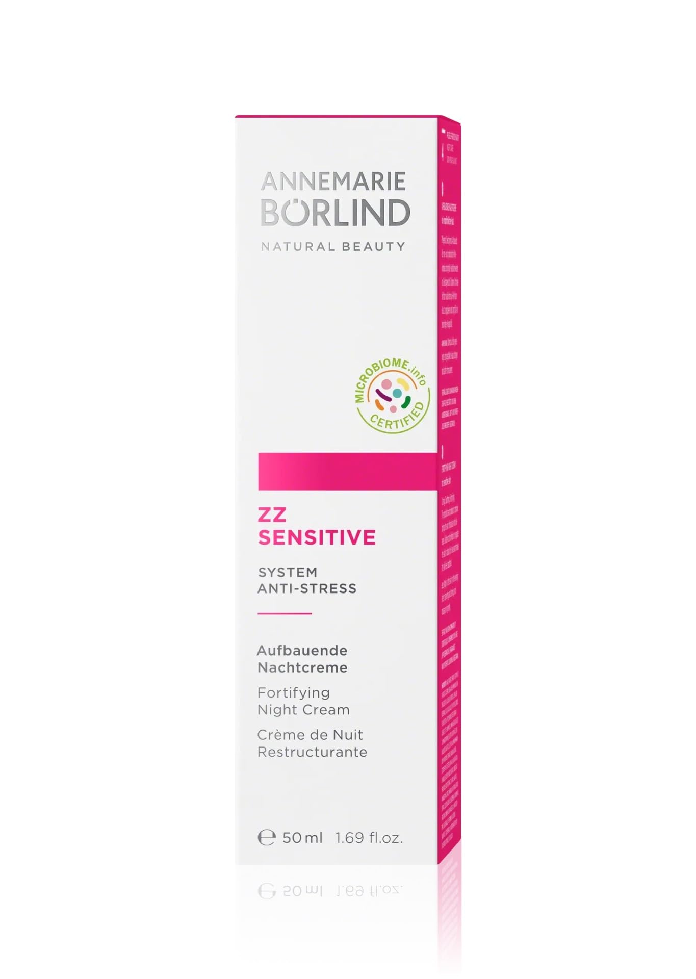 ANNEMARIE BRLIND - ZZ SENSITIVE Fortifying Night Cream - Natural Facial Moisturizer with Vitamin C + E and Golden Orchid Extract