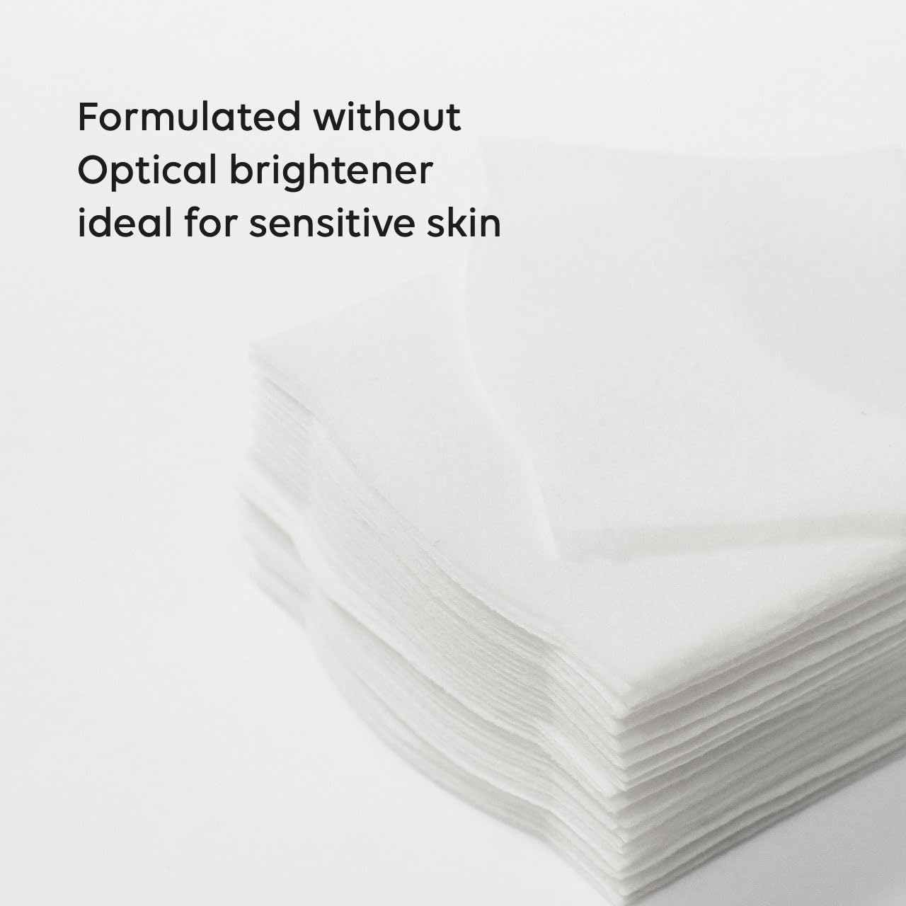 Biodance Cotton Pads, Soft And Thin Square Cotton Pads For Face Toner, Makeup Remover And Facial Cleansing | 50 X 2 Sheets