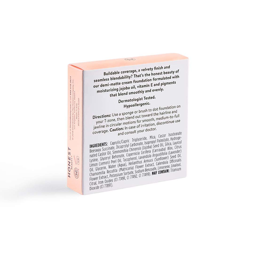 Honest Everything Cream Foundation Compact - Walnut Women Foundation 0.31 Oz