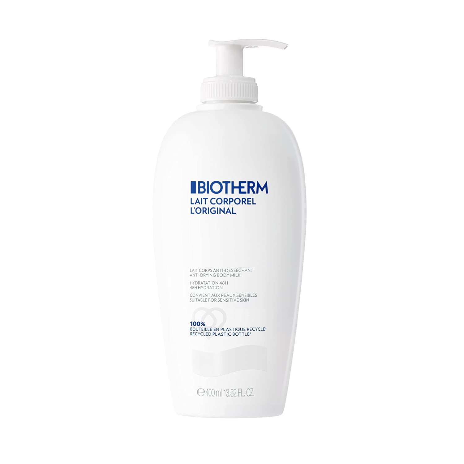 Biotherm Anti-Drying Body Milk Skin Care for Unisex, 13.52 Fl Oz