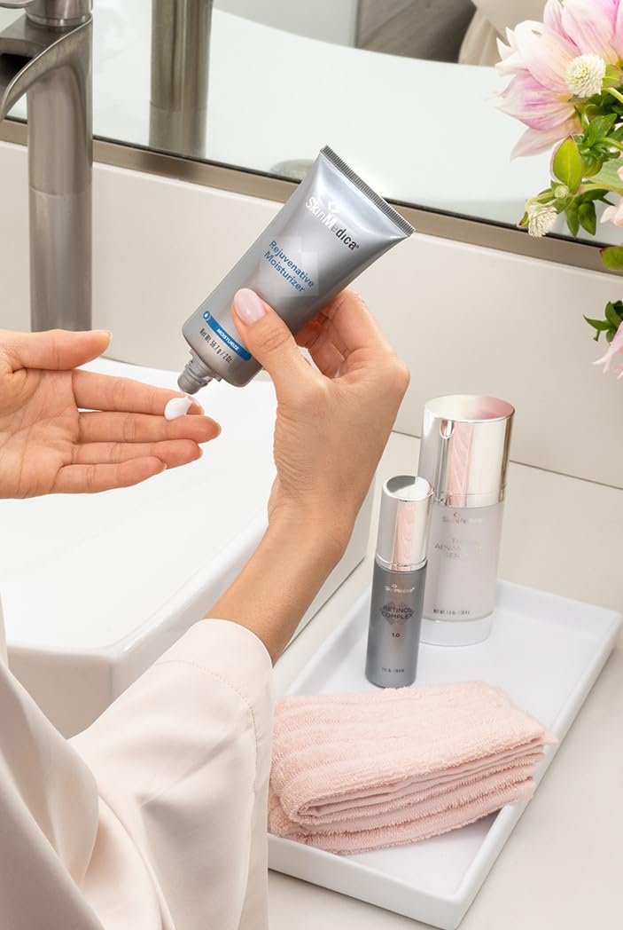 SkinMedica Rejuvenative Moisturizer - Daily Face Lotion for Women, Oil-Free Facial Cream and Moisturizer Ideal for Normal and Dr