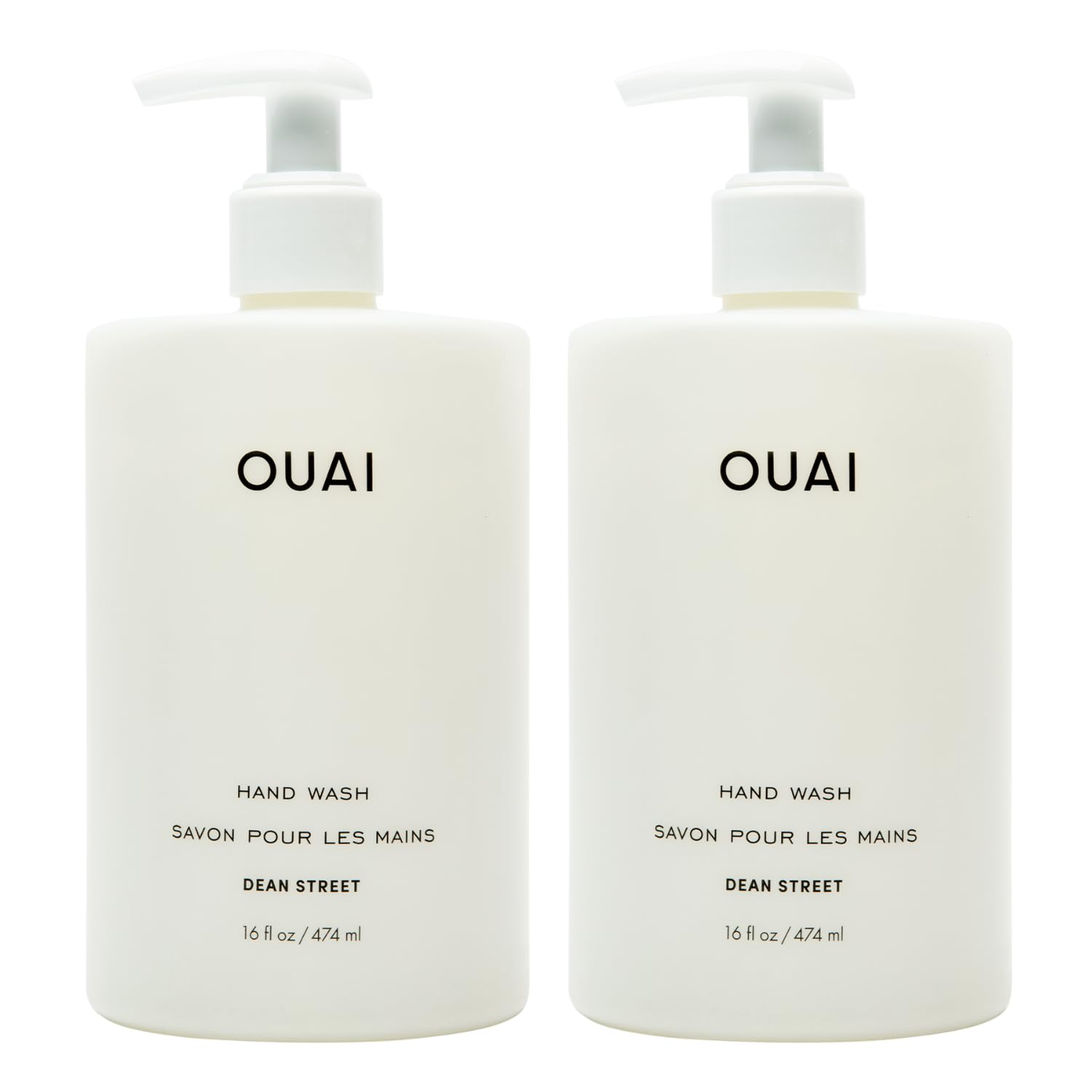 Ouai Hand Wash Full Size - Liquid Hand Soap With Jojoba, Avocado, & Rose Hip Oil For Replenished Skin - Gentle Exfoliating Bathr