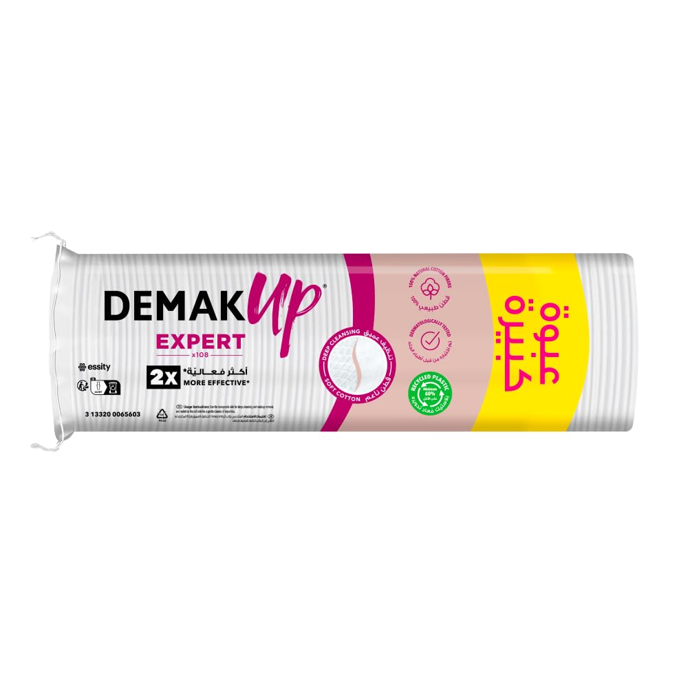 DemakUp Duo+ - Cotton Pads for Removing Make-Up