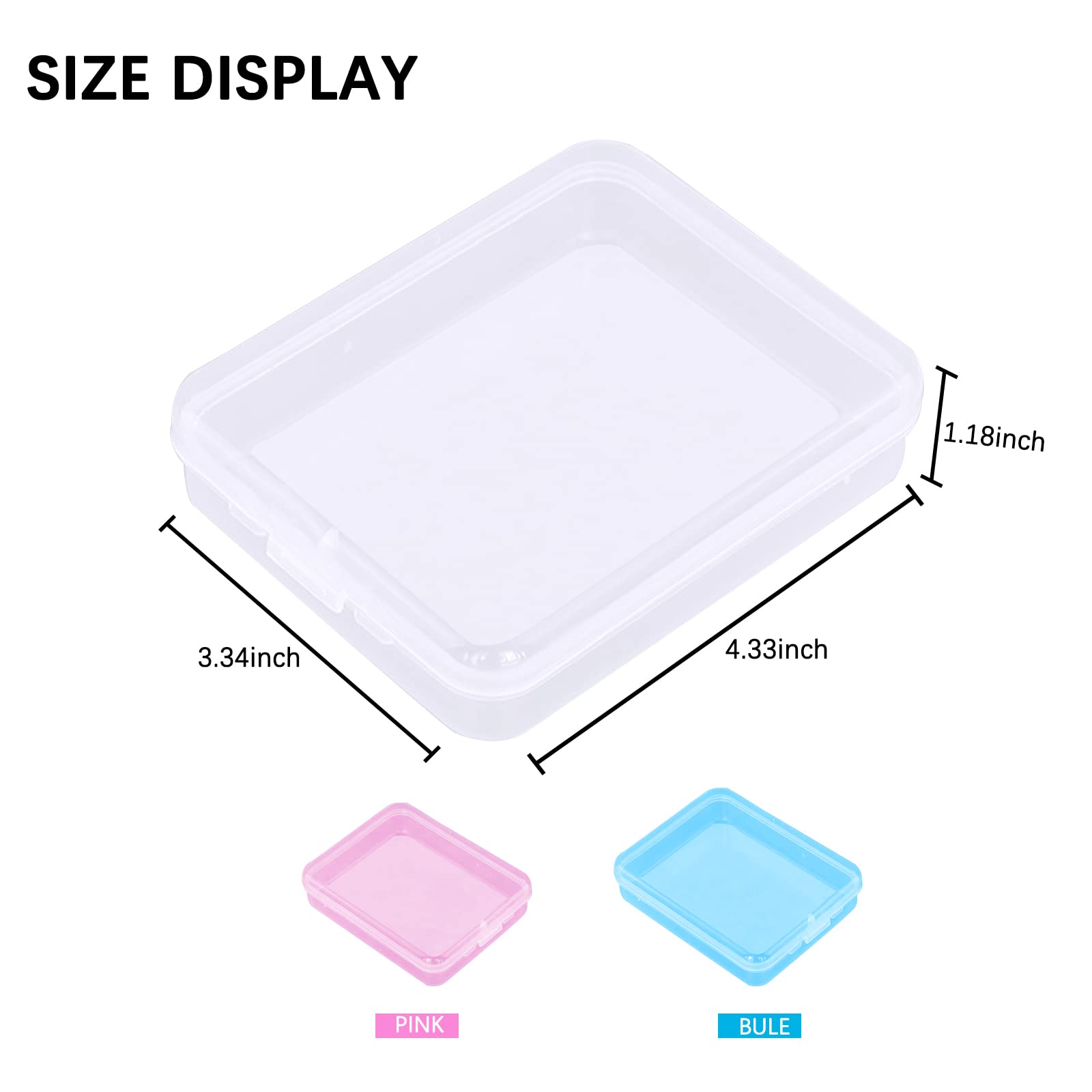 Kkonhii Portable Travel Cotton Pad Holder Cotton Swab Ball Holder Dispenser Cosmetic Sponge Storage Box With Transparent Lid Sto