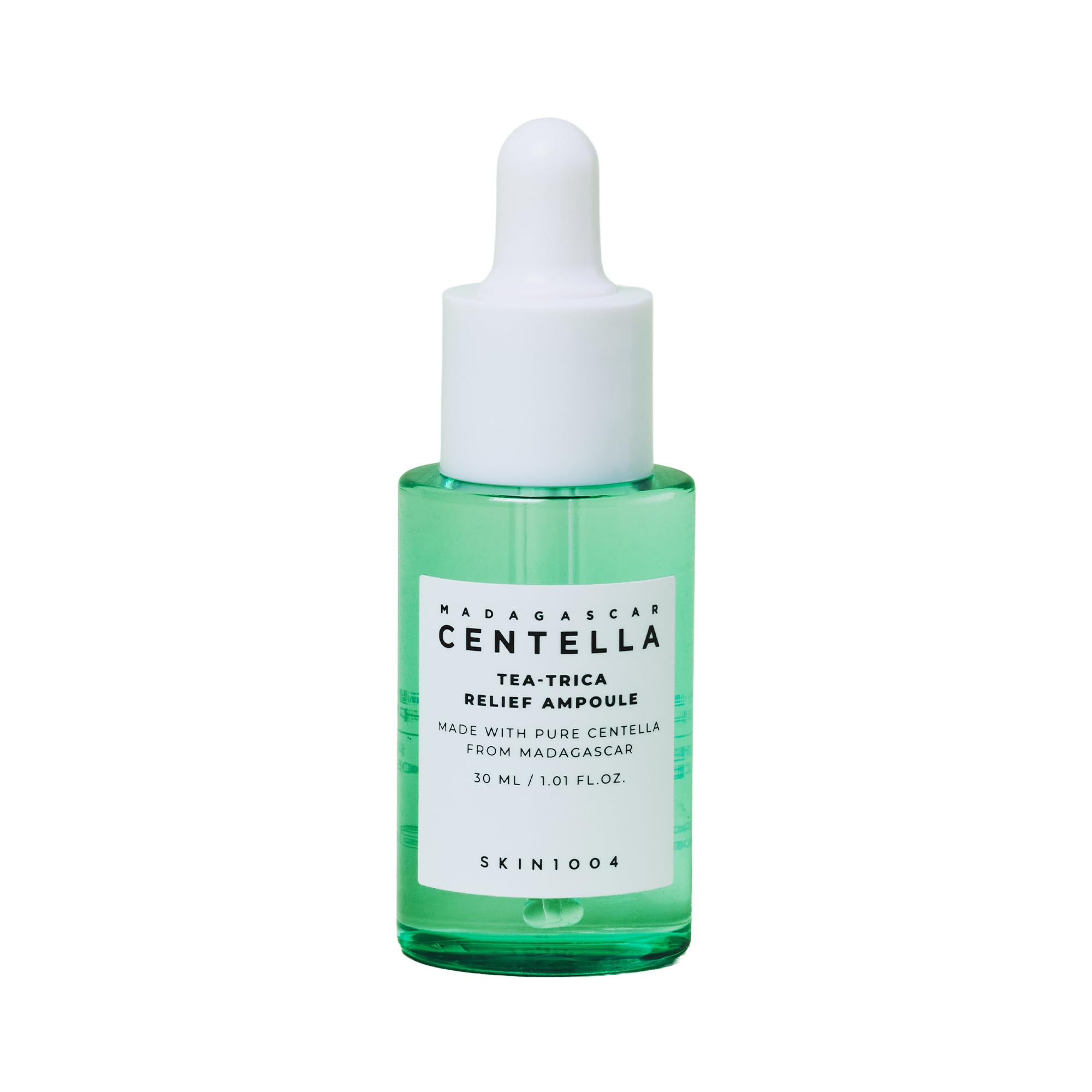 Skin1004 Madagascar Centella Tea-Trica Relief Ampoule | Soothing Hydration For Sensitive Skin, 30Ml