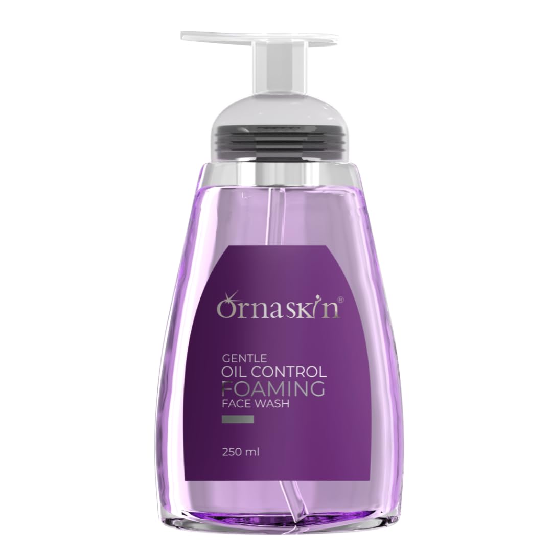 Ornaskin Salicylic Acid Face Wash For Oily Skin 250Ml  Foaming Face Wash For Pimple & Acne Prone Skin  Facewash For Men And Wo