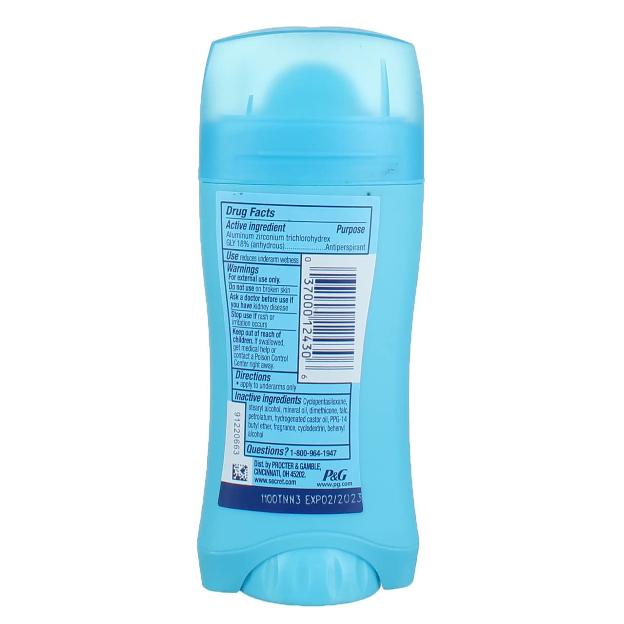 Secret Deodorant Spring Breeze Solid 2.6 Ounce (77Ml)