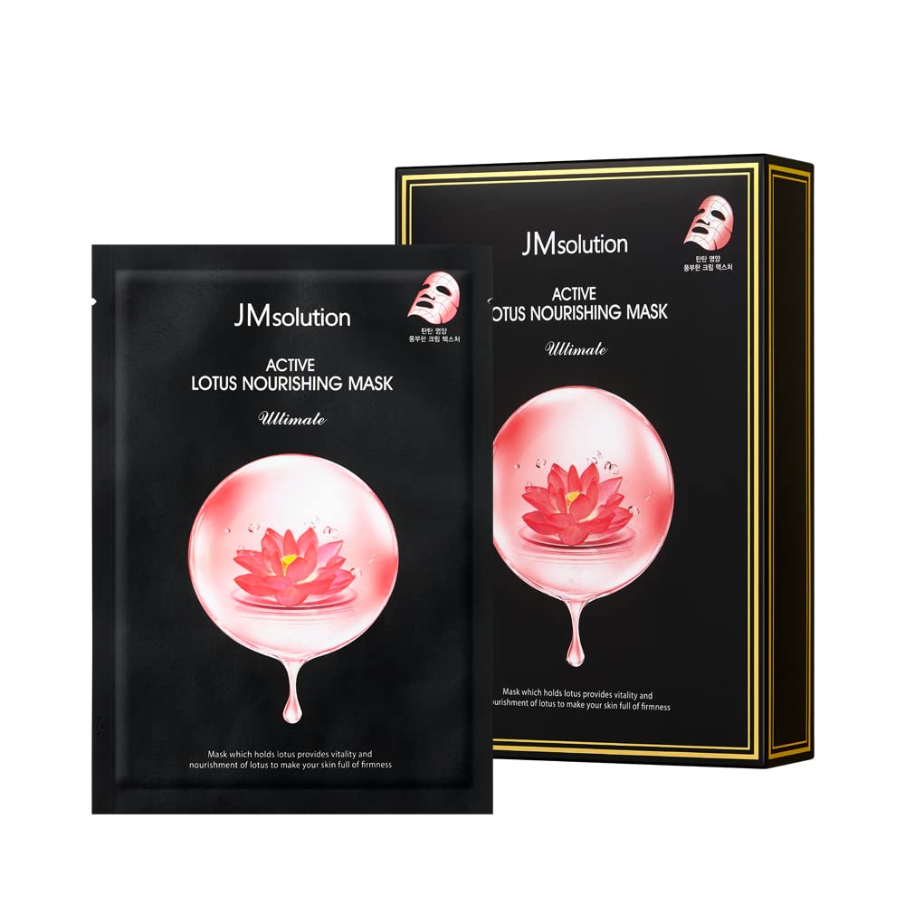 Jmsolution Glory Aqua Tocopherol Vitamin C Mask -Hyaluronic Acids-Vitamine C, E -Moisture Hydrating Elasticity Care Skin Vitalit