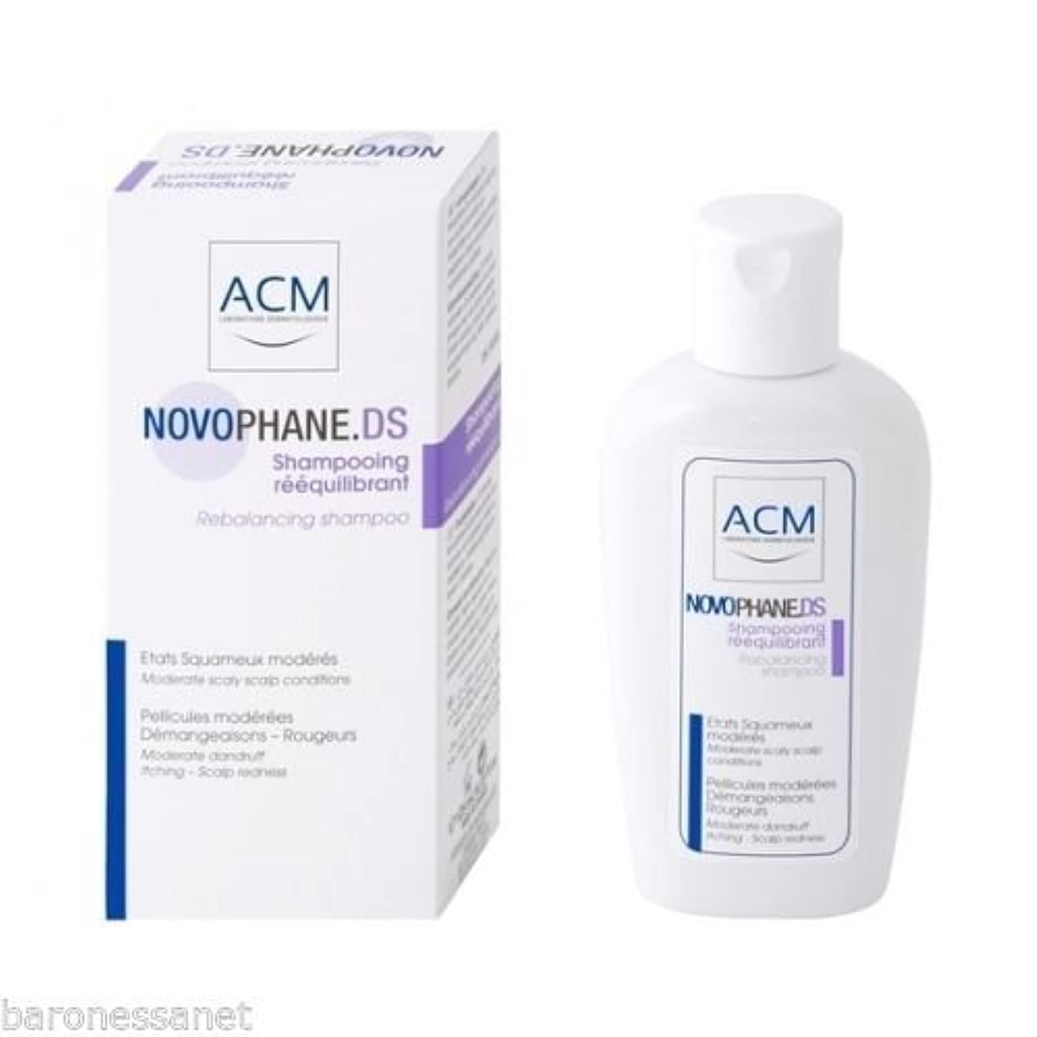 Acm Laboratoire Dermatologique Novophane Ds Anti Dandruff Shampoo 125Ml