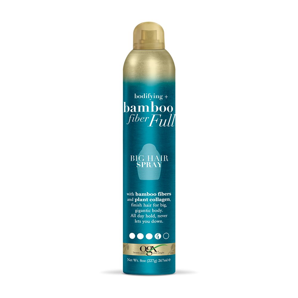 OGX Bodifying + Bamboo FiberFull Big Hair Spray 64033, 8 Ounce