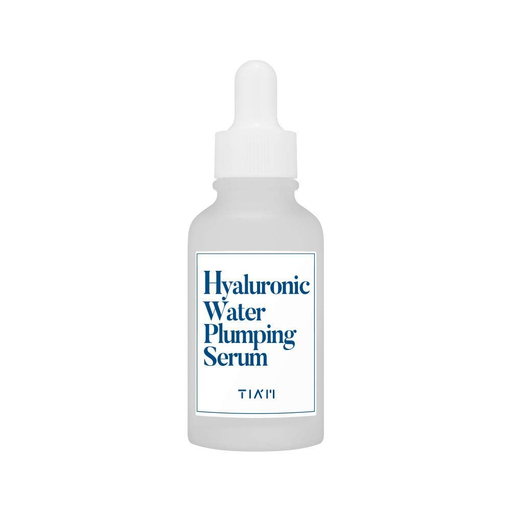 TIAM Hyaluronic Water Plumping Serum, Hyaluronic Acid Serum for Face with Panthenol, Hydrating, Moisturizing, Plumping Fine Line