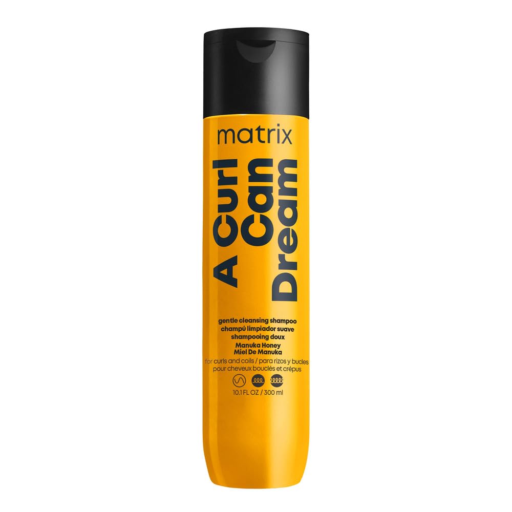 Matrix A Curl Can Dream Deep Cleansing Shampoo | Clarifying| Preserves Curl Pattern, Removes Build Up | For Curly & Coily Hair |