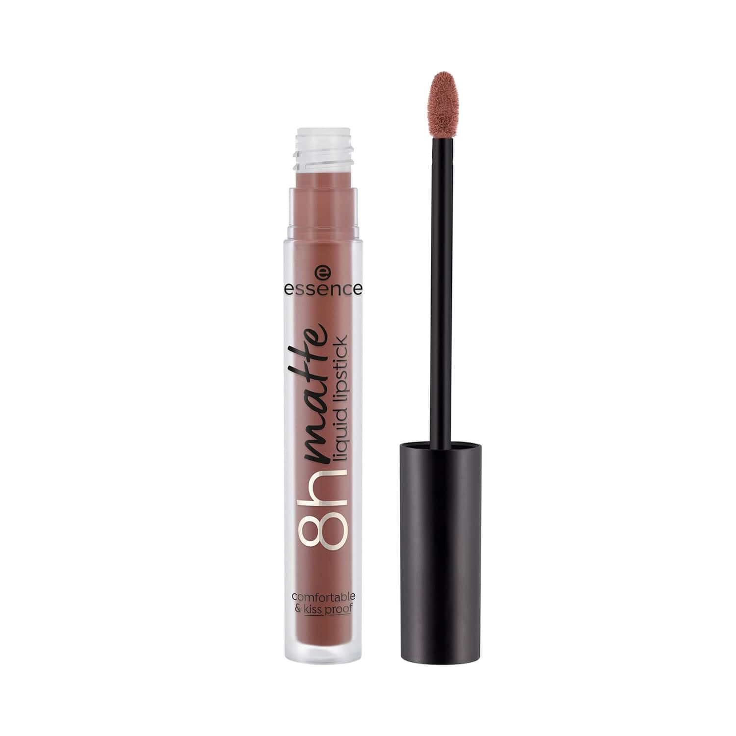 Essence 8H Matte Liquid Lipstick 10 Deep Rust, Matte Lip Colour, Rust, LongLasting Colour, Full Coverage, 2.5 Ml