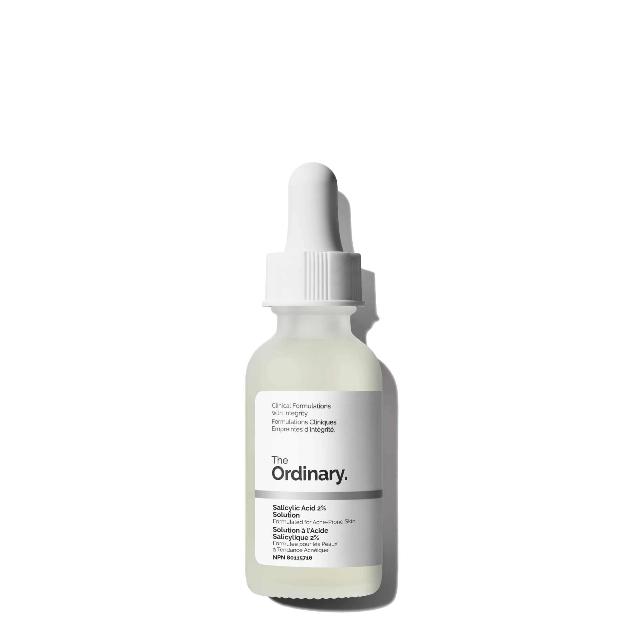 The Ordinary Salicylic Acid 2% Solution, Acne-Fighting Serum for Blemish-Prone Skin, 1 Fl Oz