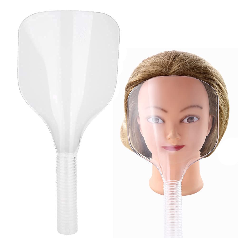 Clear Plastic Hairspray Face Shield Barber Faceshiled Hair Cut Face Mask Cover Pads Hair Salon Hairdressing Water Proof Spray Sh
