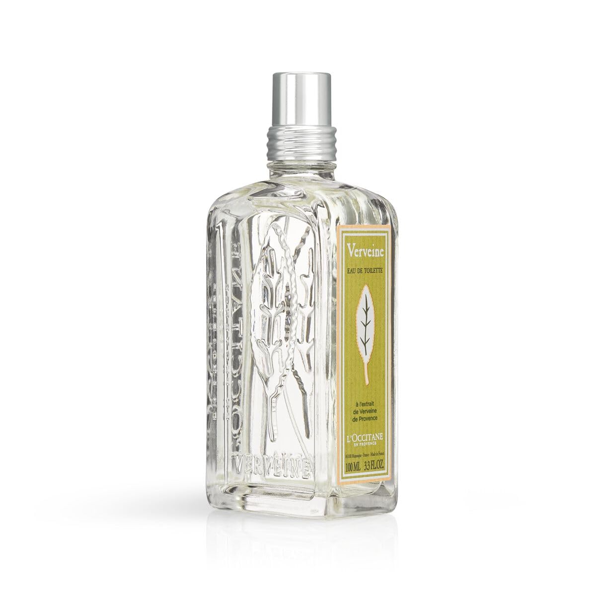 L'Occitane Verbena Eau De Toilette: Invigorating And Refreshing Fragrance With Hints Of Lemon, Iconic Verbena Leaf Extract From