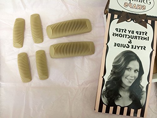 Bumpits Snaps Hair Volumizing Leave-in Inserts,Light/Dark Blonde Lifts Hair at Roots for Natural Volume