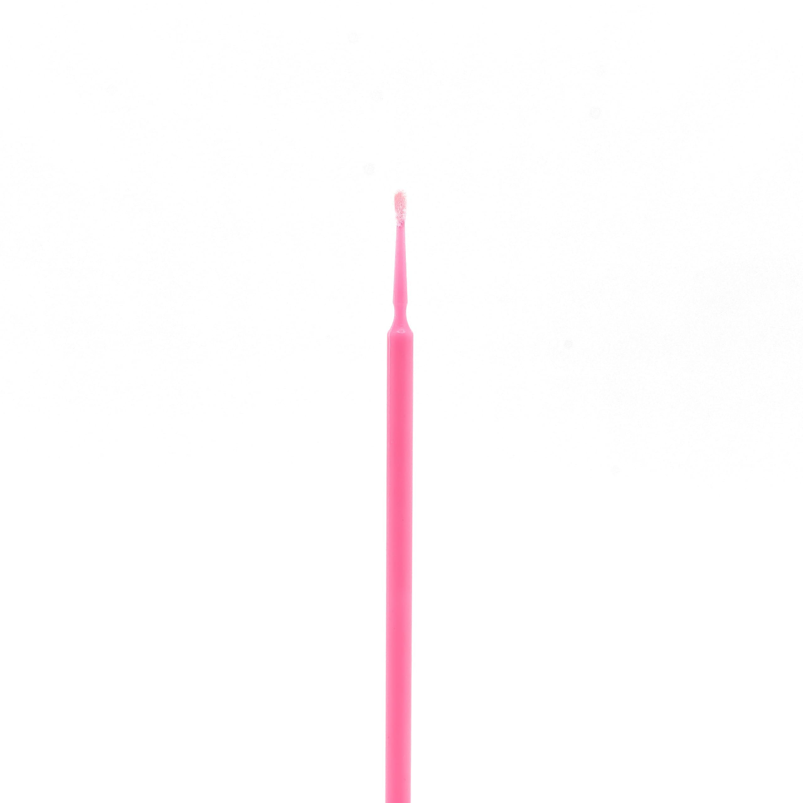 i-Laesh 200Pcs Medium Tip Micro Brushes - Microswabs for Eyelash Extensions - Microbrush Applicators Brush - Cotton Swabs Qtips