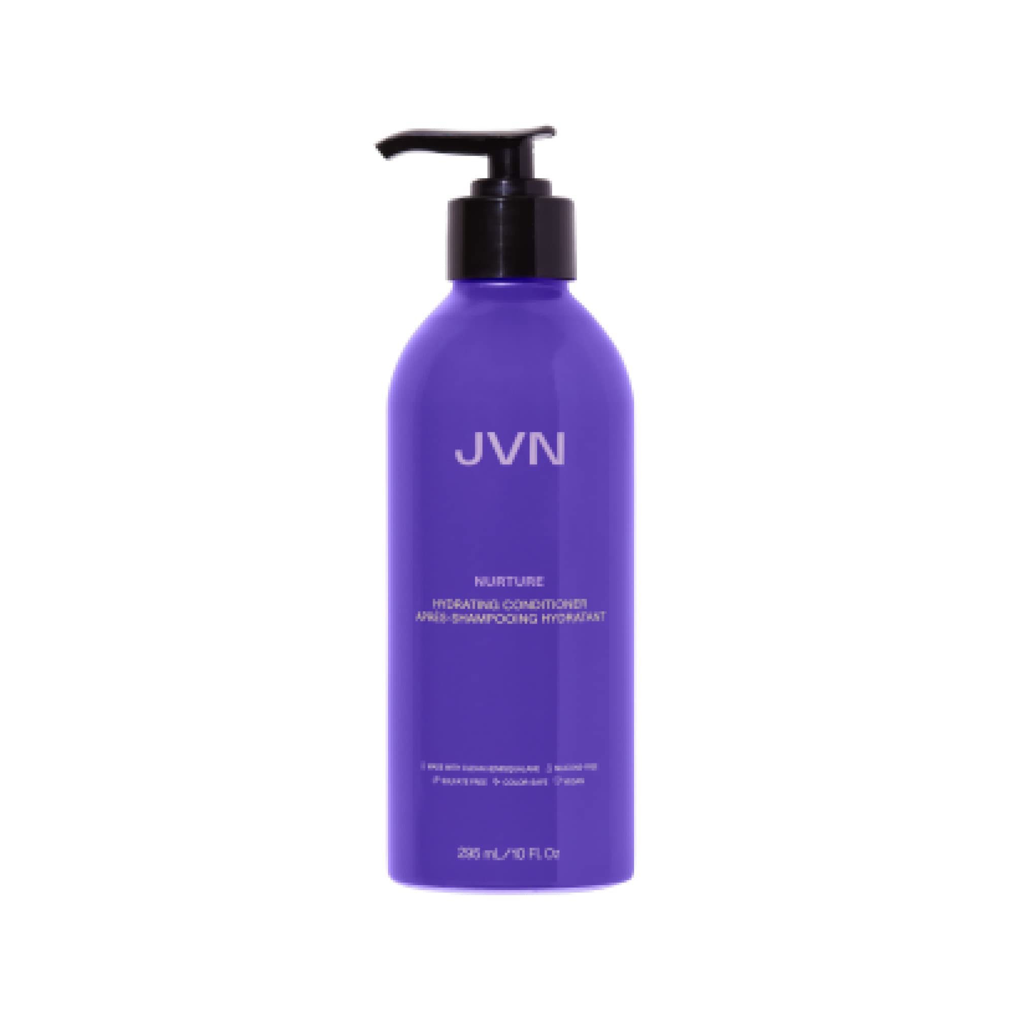 JVN Nurture Hydrating Conditioner, Moisturizing Conditioner for All Hair Types, Detangles & Softens Hair, Made with Clean Hemisq