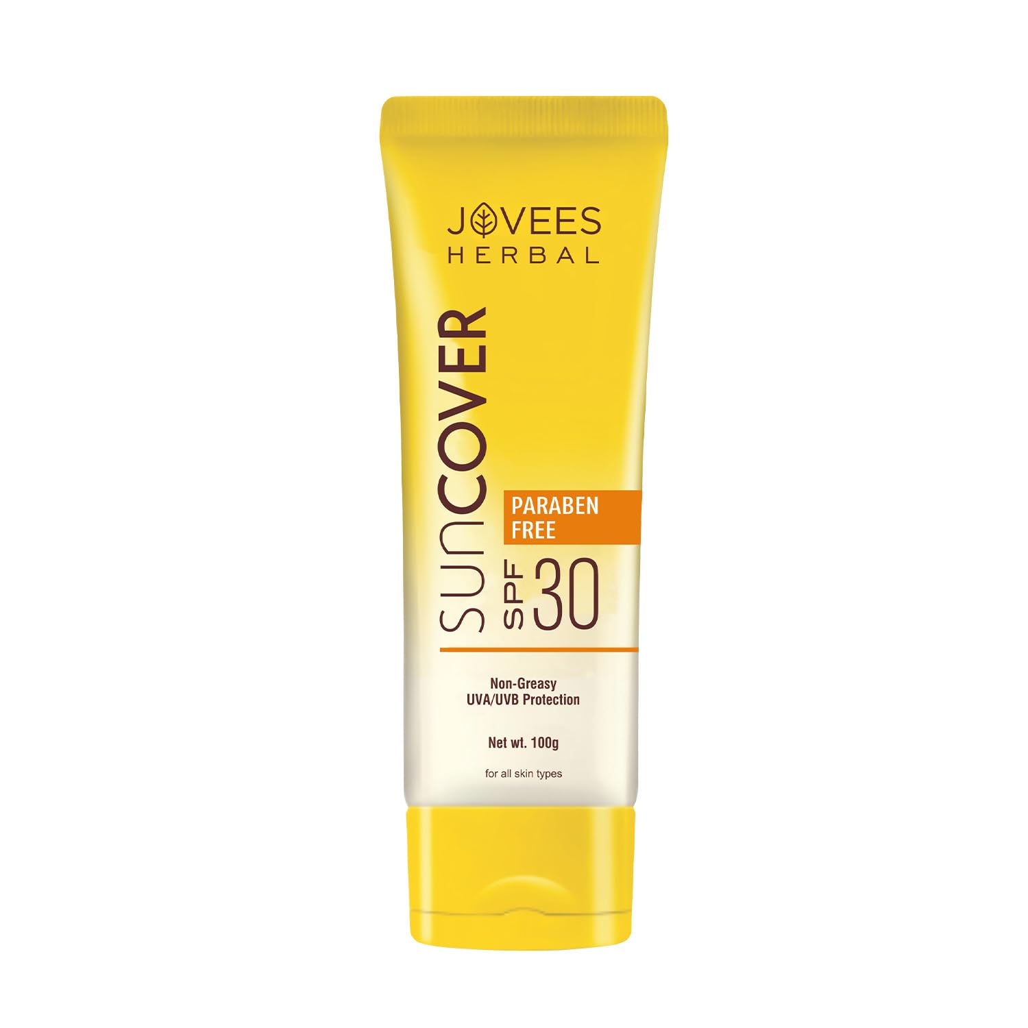 Jovees Herbal Sandalwood Natural Sun Cover Spf 30 Sunscreen| Protect From Sun Damage, Uva/Uvb Rays & Blue Light | Lightweight An