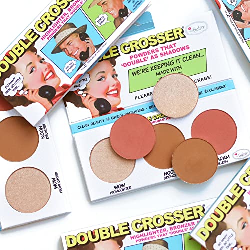 Double Crosser Face Palette By The Balm For Women - 0.29 Oz Makeup