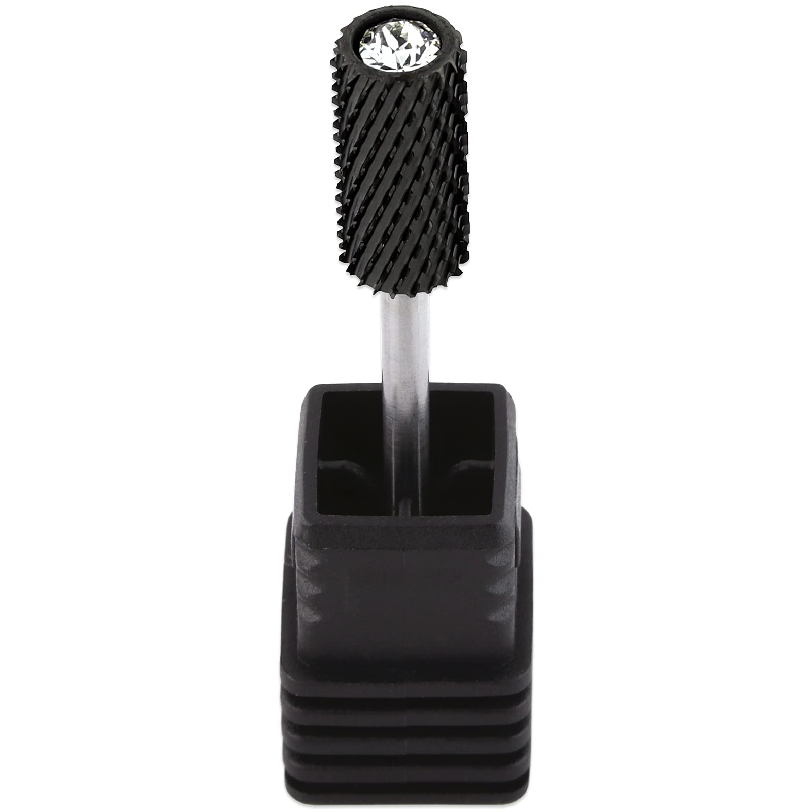 USA PANA Professional 3/32'' Shank Size - Crystal Top Small or Large Barrel Carbide Bit - Nail Drill Bit for Dremel Machine - (L