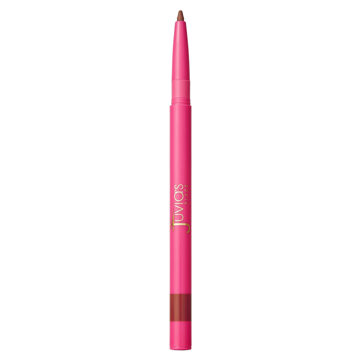 Juvia's Place Coffee Shop Luxe Lip Liner Coffee Bean - Long Lasting Precision Natural Lipliner Retractable Define Line Beauty Co