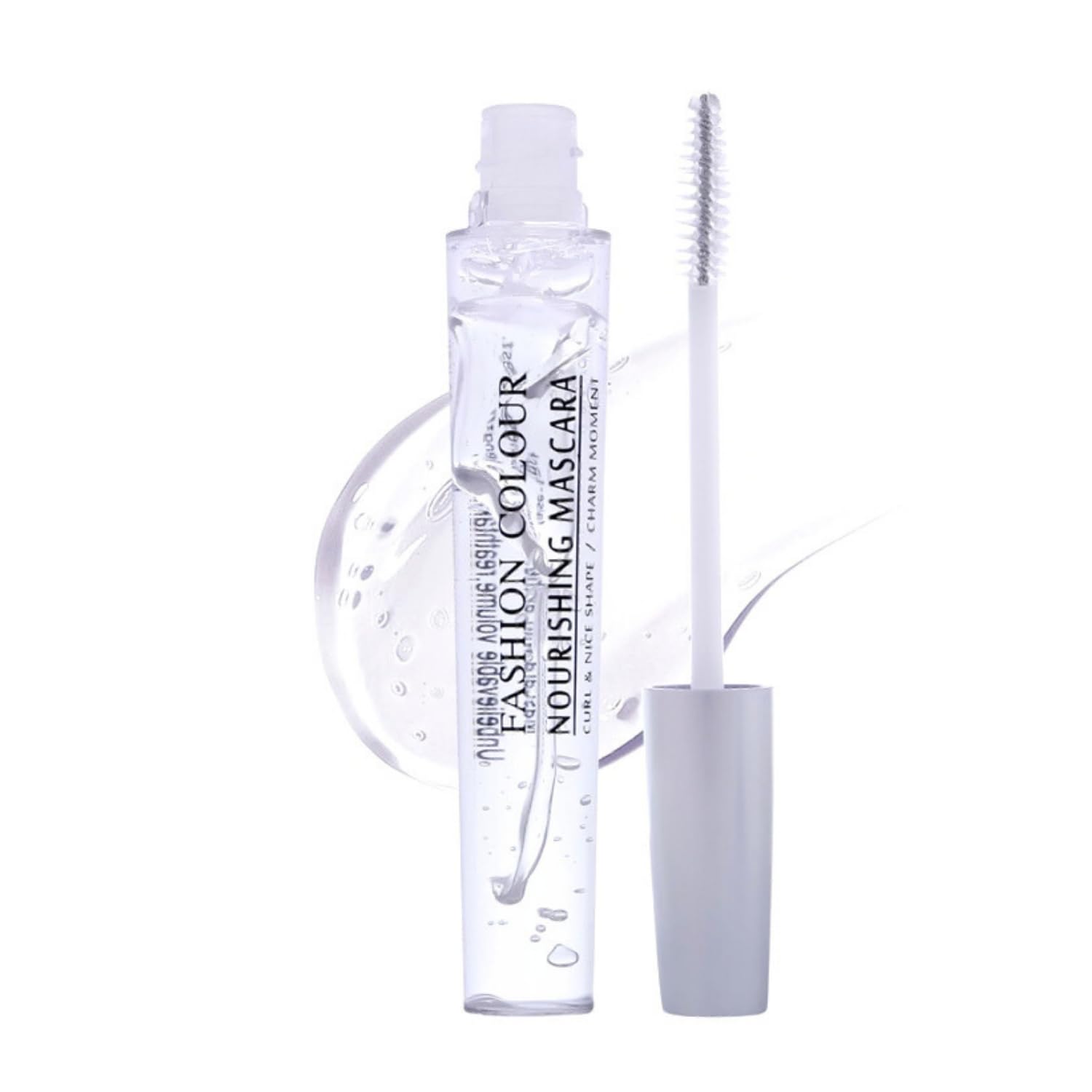 Fashion Colour Clear Lash & Brow Mascara  8Ml | Transparent Mascara Waterproof & Long Lasting | Clear Eye Brow Enhancer, Eye Br