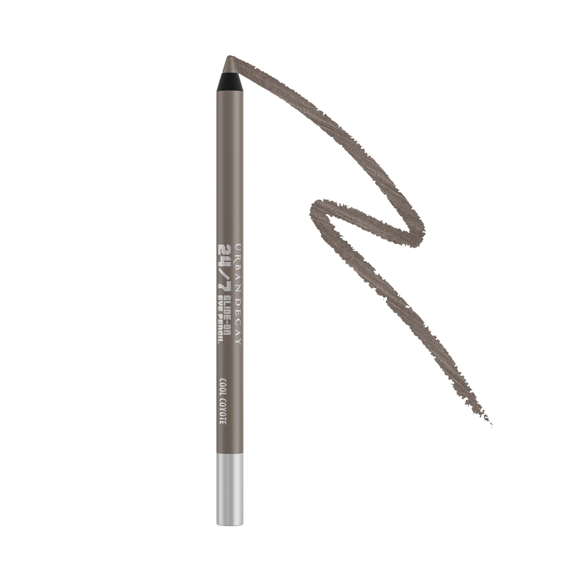 Urban Decay 24/7 Waterproof Waterline Eyeliner Pencil (Cool Coyote - Cool Charcoal Matte), Smudge-Resistant, Transfer-Resistant,