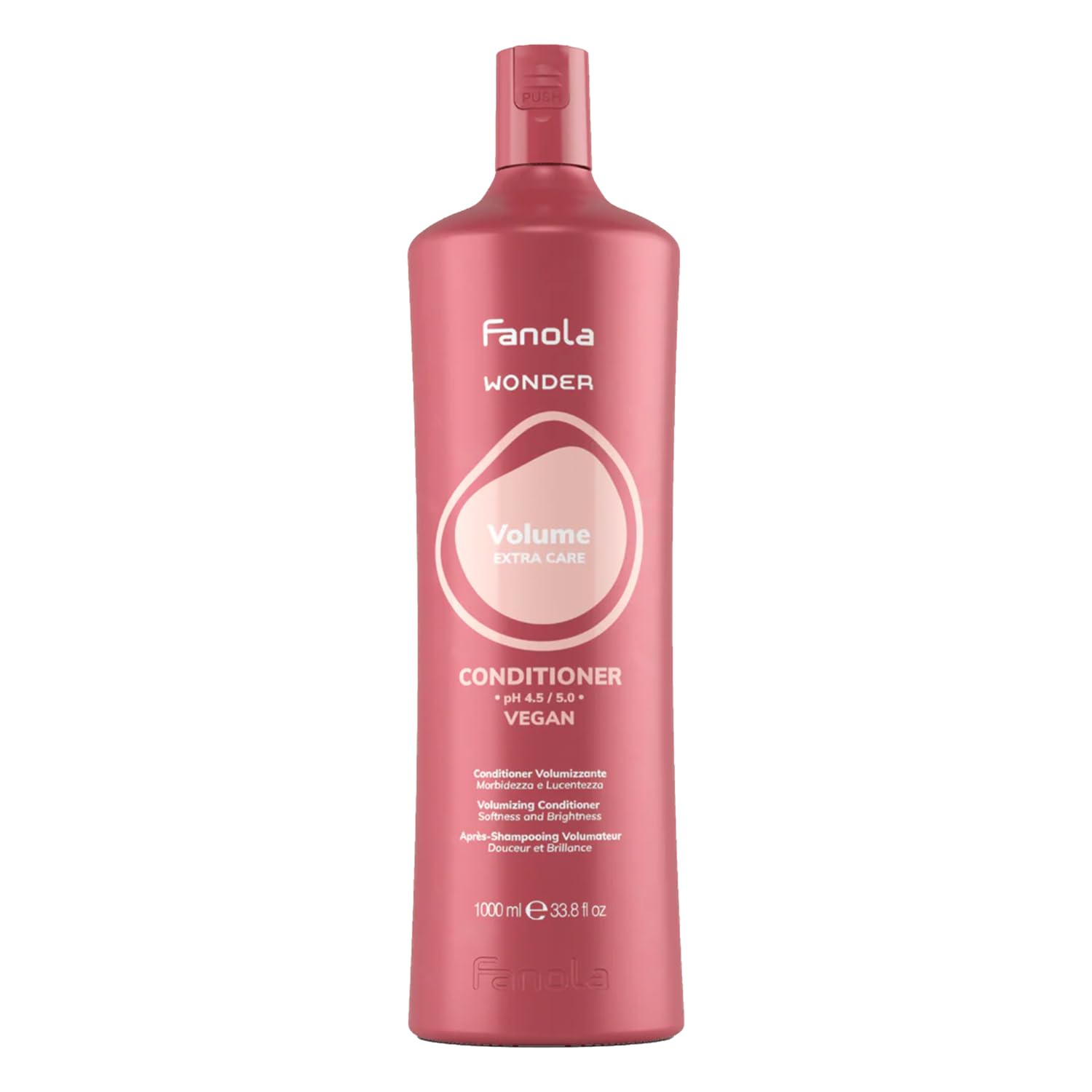 Fanola Wonder Volumizing Hair Conditioner & Detangling Moisturizer, 33.8 oz