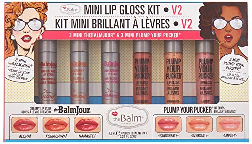 theBalm Hydrating Mini Lip Gloss 6-Piece Set