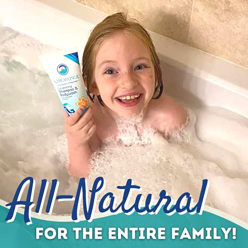 STREAM 2 SEA 3 in 1 Shampoo Body Wash and Conditioner, Reef Safe, All Natural and Organic Camping Shampoo and Liquid Soap, Skin