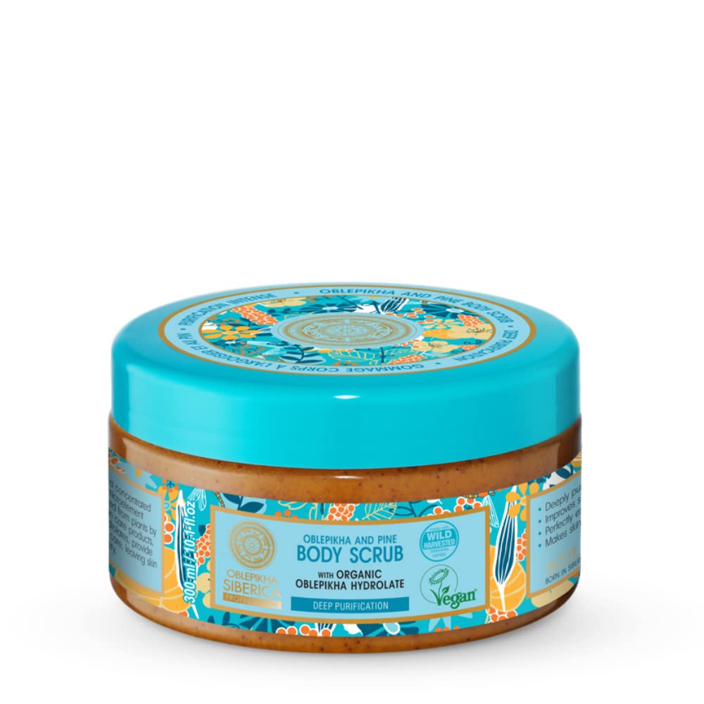 Sea Buckthorn and Honey Body Scrub, 300 Ml (Natura Siberica)