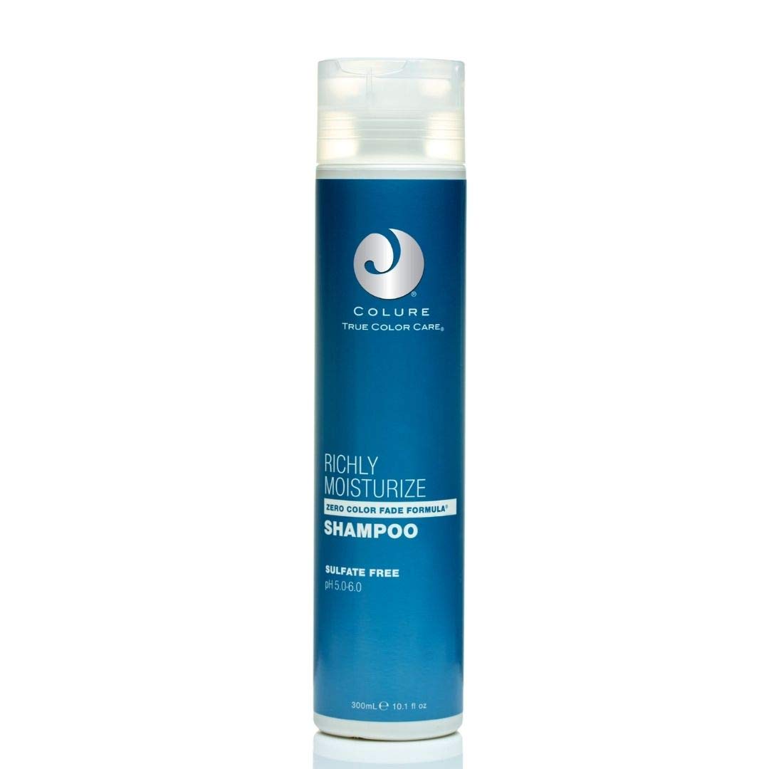 COLURE Richly Moisturize Shampoo perfectly rehydrates and replenishes dry tresses while providing maximum color protection.