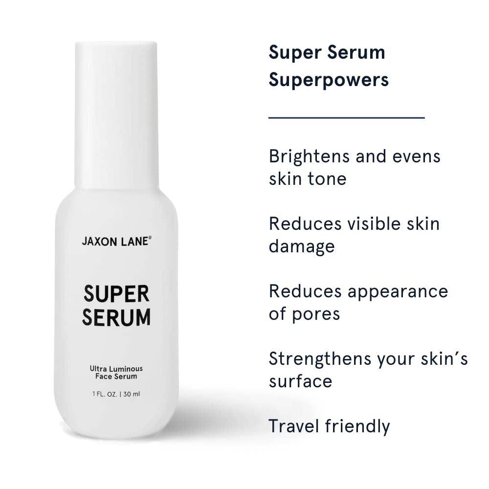 Super Serum Anti Aging Serum For Face: 5% Niacinamide Serum, Bakuchiol Serum, Vitamin C Face Serum For Men Korean Skin Care Tran