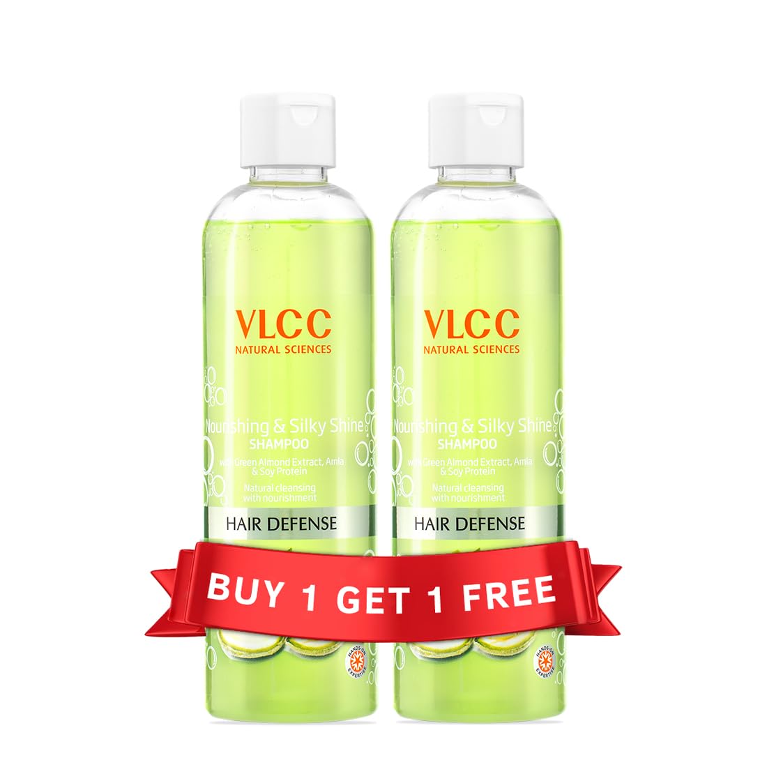 Vlcc Nourishing & Silky Shine Shampoo - B1G1-350Ml X 2 (700Ml) | Stronger, Silkier Hair | Helps Prevent Frizzy Hair, Easy To Man