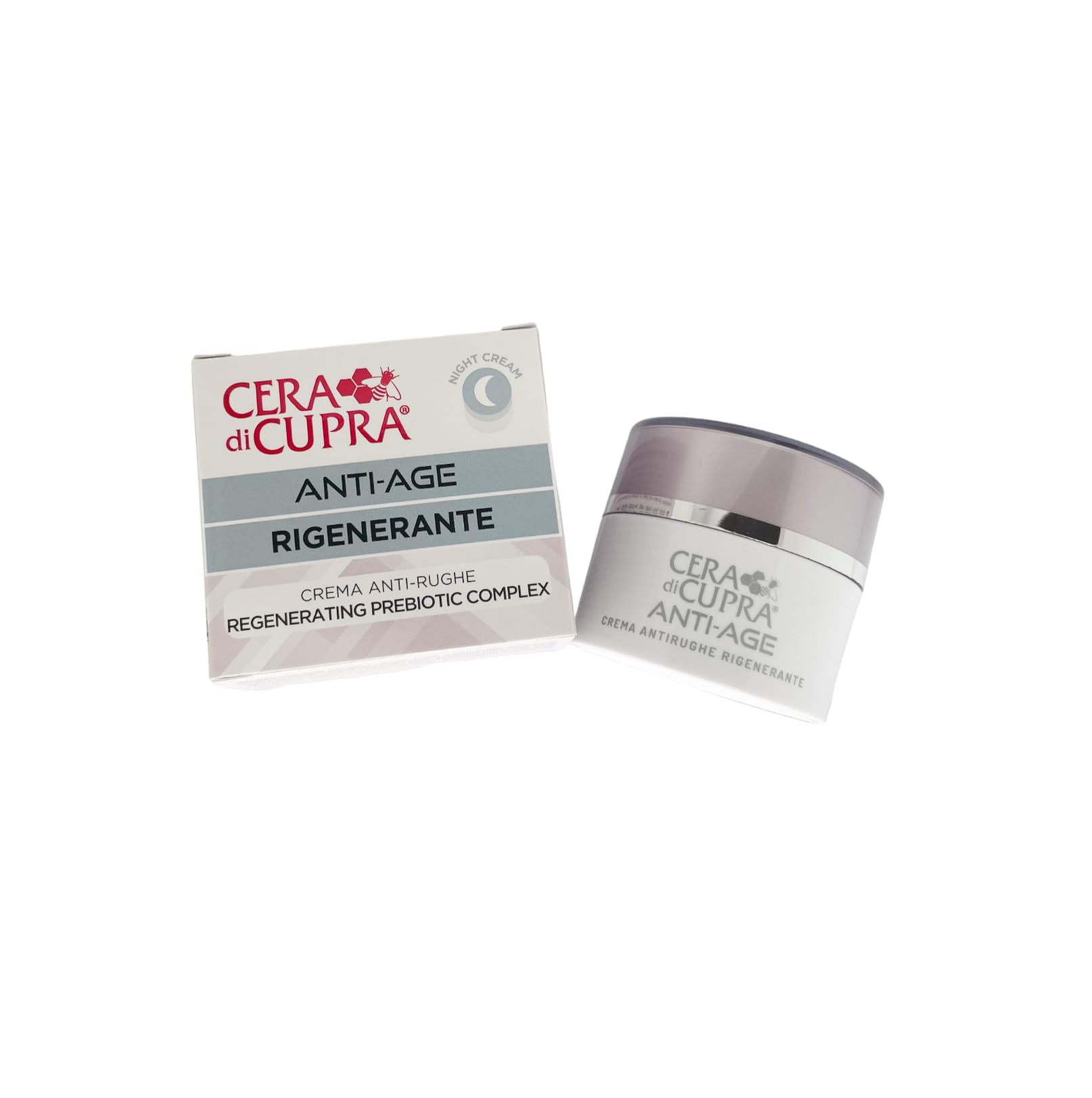 CERA DI CUPRA AA Regenerating Night Cream with Restoring, Toning and Nourishing Effect (1.7 Fl Oz / 50ml)