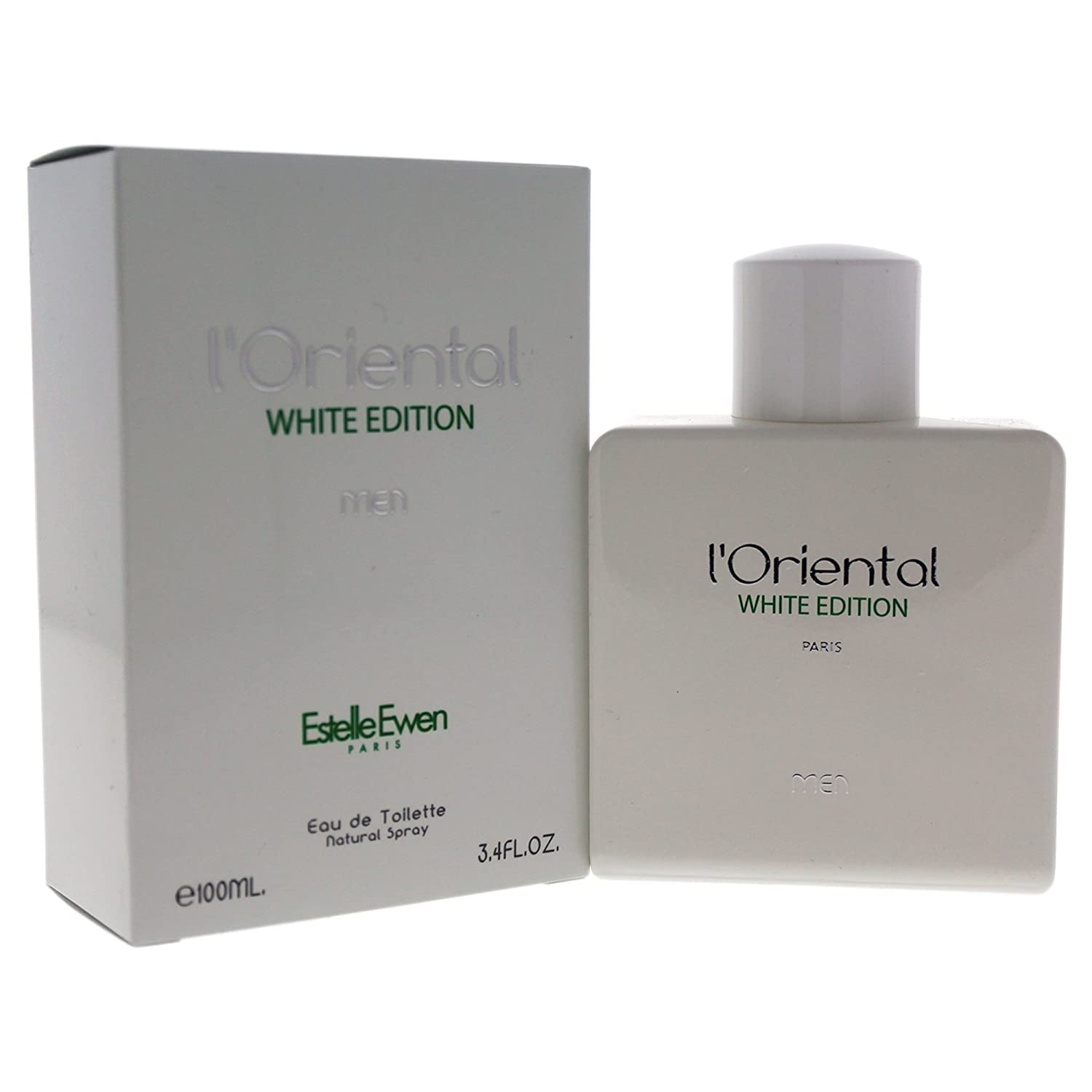 L'Oriental White Edition By Estelle Ewen, 3.4 Oz Eau De Toilette Spray For Men