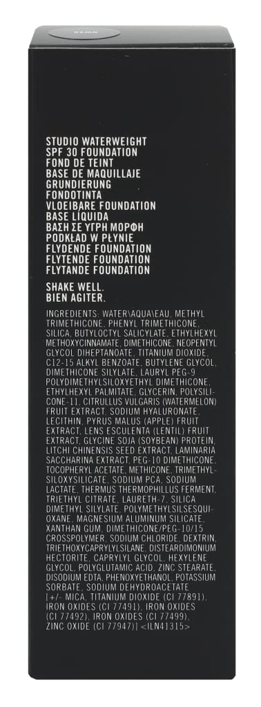 Mac Studio Waterweight Spf 30 Foundation Nc20