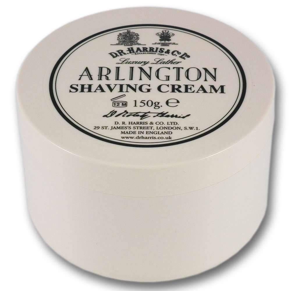 D.R. Harris Arlington Shaving Cream Bowl - 150g, Tan, Luxurious Lather, Ideal for Smooth Shaving Experience