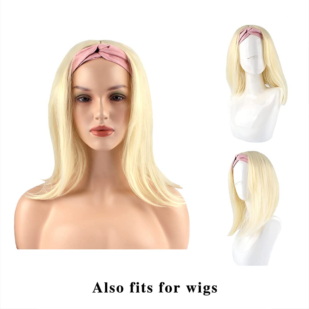 Ahoney 20 Pack Headbands For Women Knotted Headbands Twist Stretchy Hair Bands For Girls Cross Turban Plain Headwrap Yoga Workou
