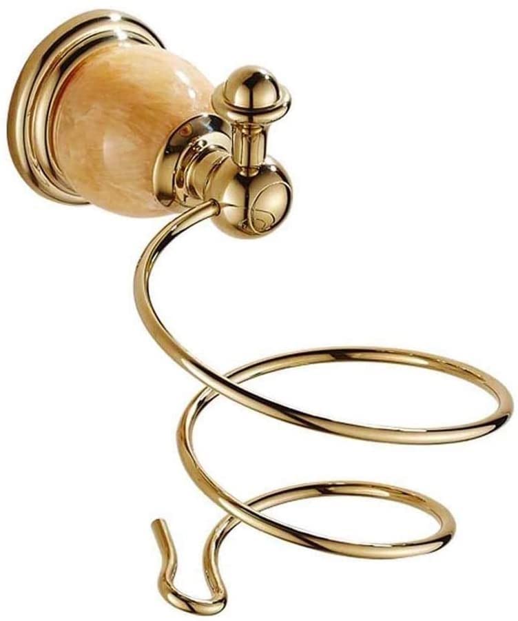 gklwVSlwv WallMounted Hair Dryer Holder Hairdressing Blower Bracket Hanging Bathroom Shelf Storage Rack Hanger Accessories Shel
